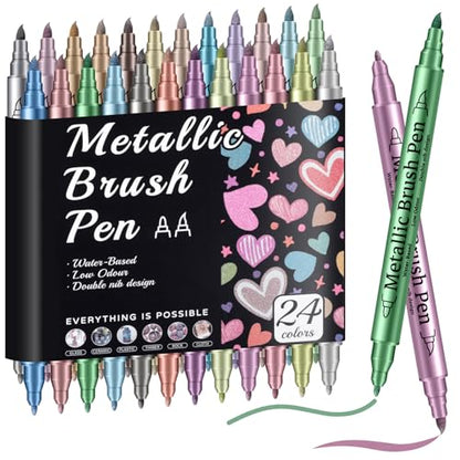 24 Metallic Markers