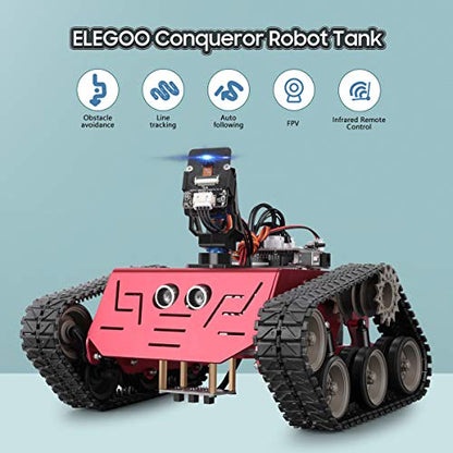 Conqueror Robot Tank Kit with UNO R3