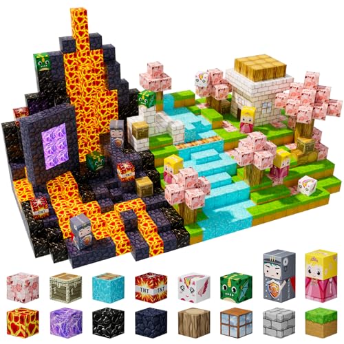 100PCS Magnetic Blocks (100 Count)