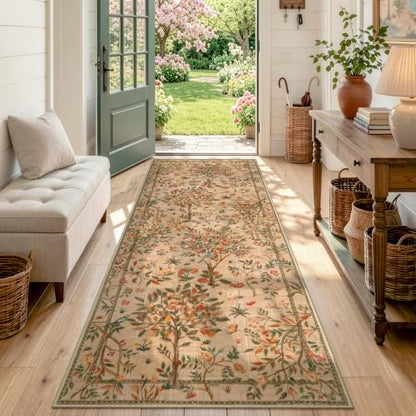 Boho Hallway Runner Rug 8 ft