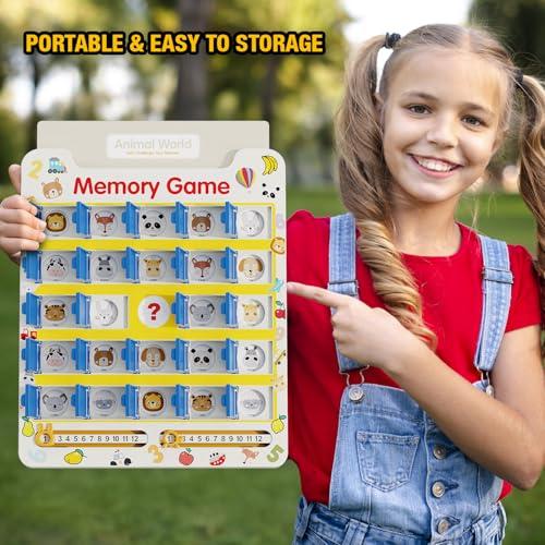 Matching Memory Game for Kids Age 3 4 5 6 7 8 Year Old