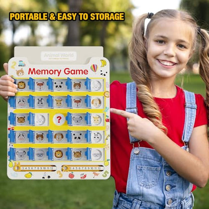 Matching Memory Game for Kids Age 3 4 5 6 7 8 Year Old