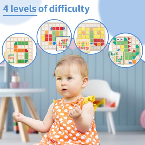 Montessori Tangram Educational (140 Count)