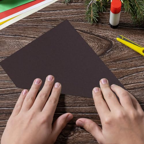 PA Paper Accents Stash Builder Cardstock 8.5" x 11" Chocolate Brown