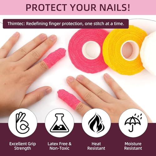 3Rolls Thimble Tape for Hand Sewing Multi