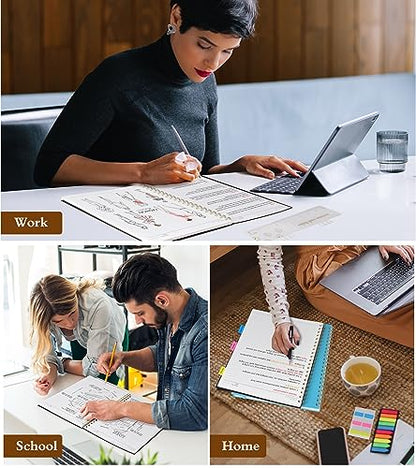 Spiral Notebook Journal 8.5” x 11”