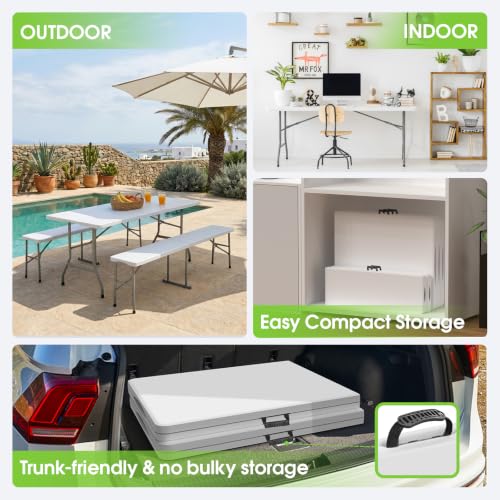 Folding Table 2 Pcs