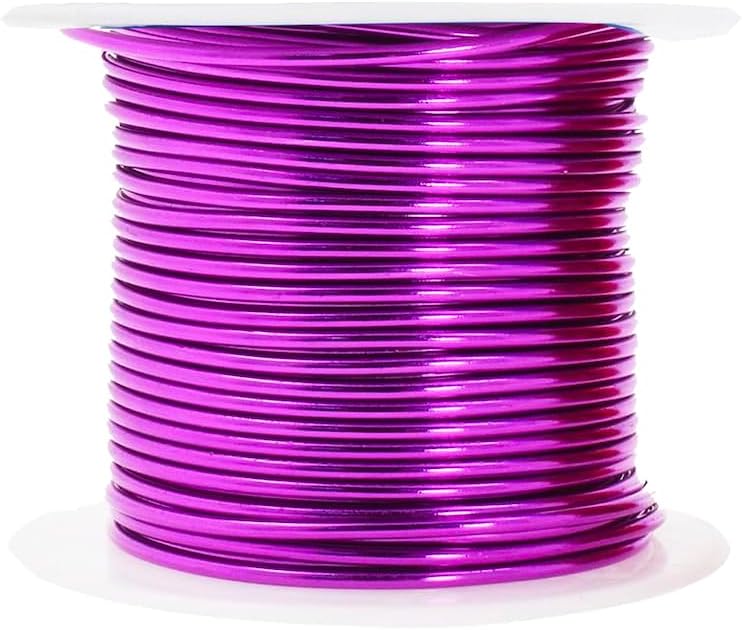 Mandala Crafts 12 Gauge Anodized Aluminum Craft Wire for Jewelry Making - 240 FT Colored Flexible Rainbow Wire - Bendable for Bonsai Armature Crafting Sculpting - Crafty Corner