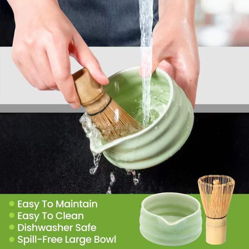 Matcha Whisk Set and Bowl