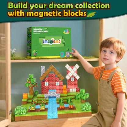 150PCS Magnetic Blocks (150 Count)