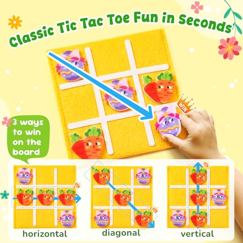 30 Pack Easter Tic Tac Toe Party Favors (30 Count)
