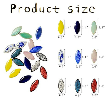 Blue Petal Ceramic Tiles Mosaic Tiles