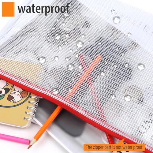 20PCS Mesh Zipper Pouch Bags