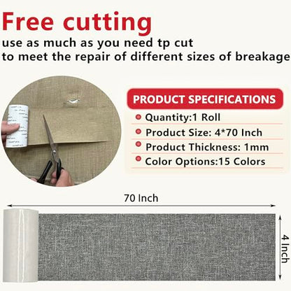 Linen Repair Tape 4x70 Inch Self