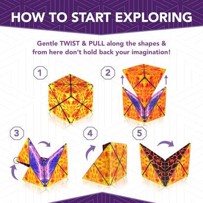 Magnetic Transforming Cube