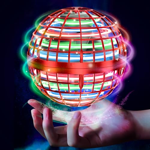 Flying Orb Ball 2026 Toys Soaring Hover Boomerang Spinner Hand Controlled Mini Drone Cosmic Globe Spinning Kids Outdoor Fly Toy Birthday Gift Cool Stuff for Boys Girls 6 7 8 9 10+ Year Old