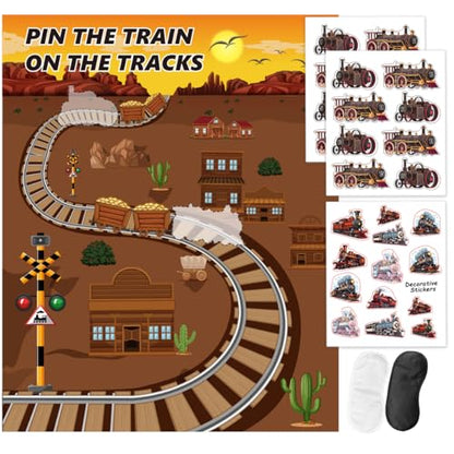 Train Party Games Supplies