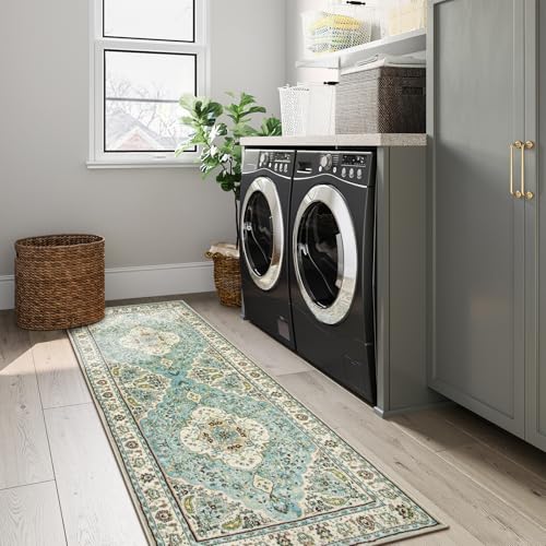 Felice Floral Medallion Runner Rug