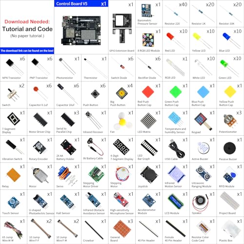 Complete Starter Kit with Board V5 Rev4 WiFi