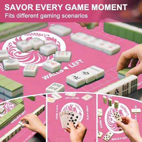 Mahjong Mat with Carrying Bag