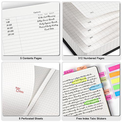 5 Pack Graph Paper Notebook Bulk (5 Count)