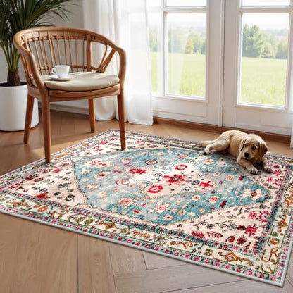Felice 3x5 Boho Tribal Washable Rug
