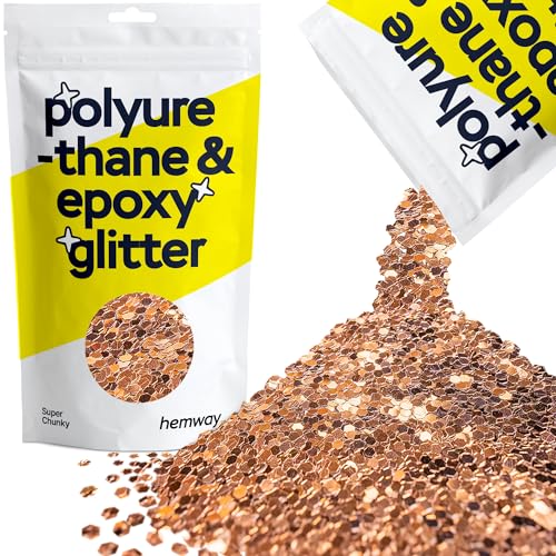 Resin Glitter Bronze Brown 100g Super Chunky (3.5 Ounce)