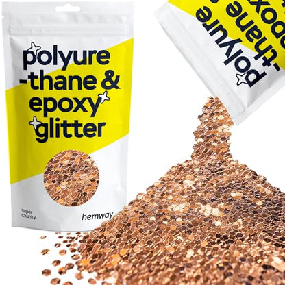 Resin Glitter Bronze Brown 100g Super Chunky (3.5 Ounce)