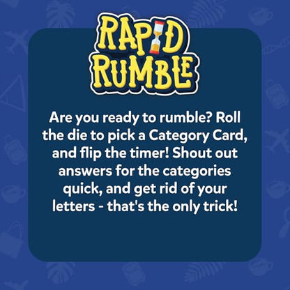 Rapid Rumble Fun Board & Card Game