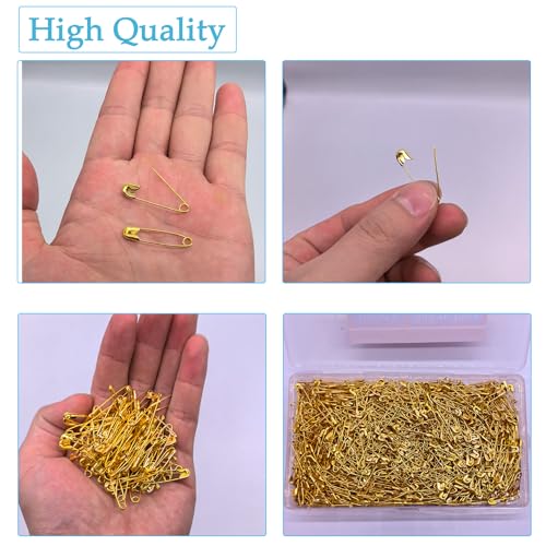 1000PCS Safety Pins (1000 Count)
