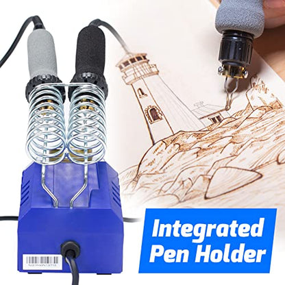 939D VI Dual Pen Wood Burning Kit 250