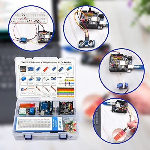 IoT WiFi Learning Coding Starter Kit with ESP8266 Module for Arduino