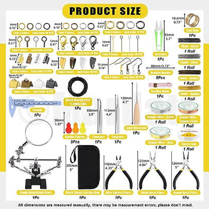 1488Pcs Jewelry Making Supplies Kit