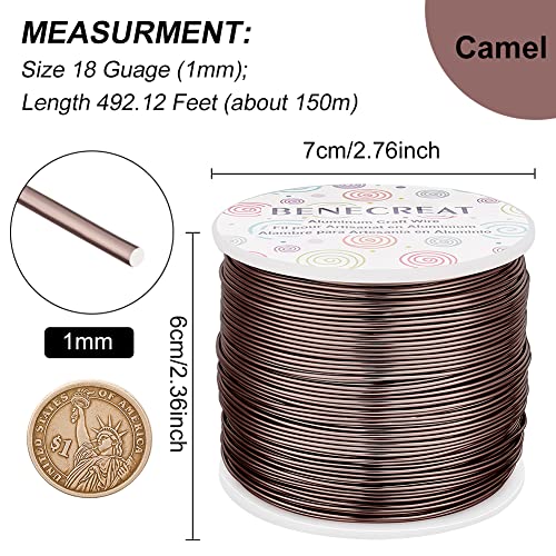 9 12 15 18 20 Gauge Brown Aluminum Wire (492 Foot)