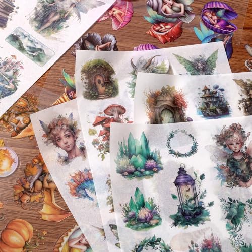 Scrapbook Fantasy Stickers 20 Sheets 240 Pre