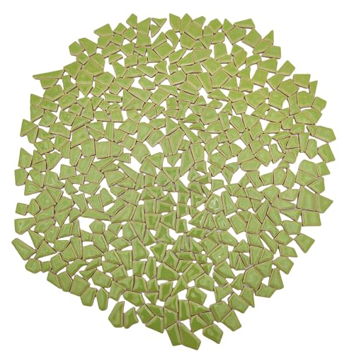 1.1LB Irregular Ceramics Mosaic Tiles (350 Count)