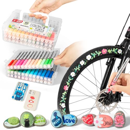 Acrylic Paint Marker 72 Colors (72 Count)