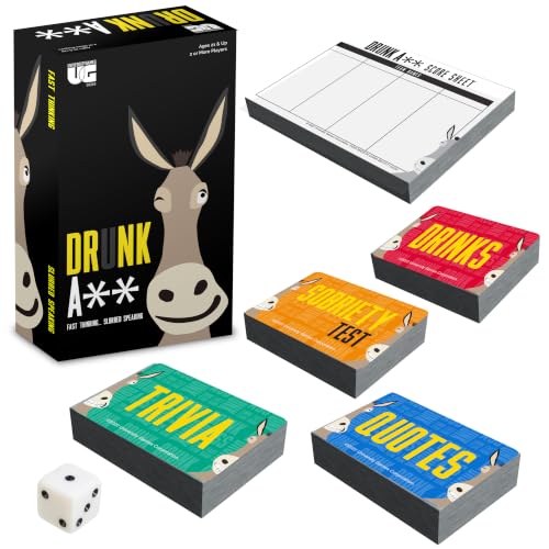 Drunk A Team Trivia Party Game for Adults