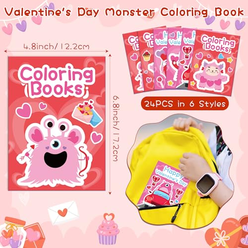 Valentine's Day Coloring Book (24 Count)