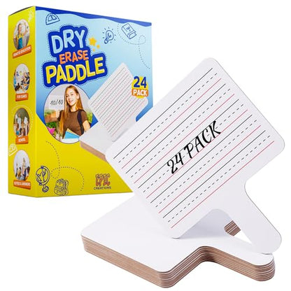 Dry Erase Paddles (24 Count)