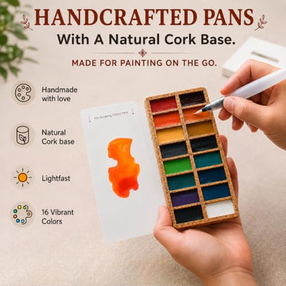 Viviva Travel Watercolor Paint Set