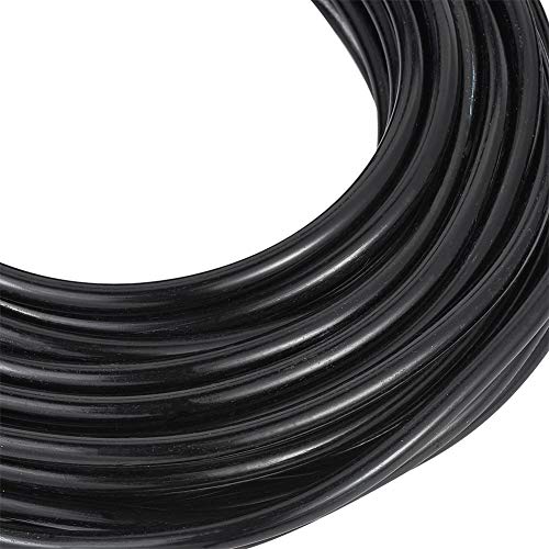 32.8 Feet 5mm Black Aluminum Wire Bendable Metal Craft Wire for Beading Sculpting Jewelry Making (32.8 Foot)