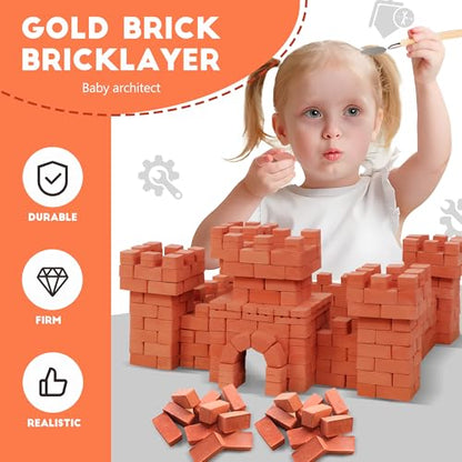 Knight Bricklayer Brick and Mortar Construction Set