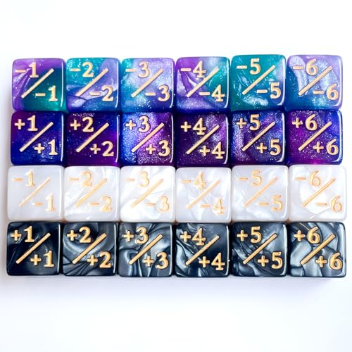 24Pieces Token Counter Dice (24 Count)