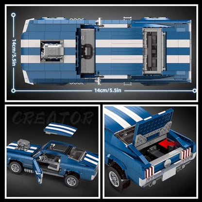 Creater Expert GT 1976 Building Blocks Toys