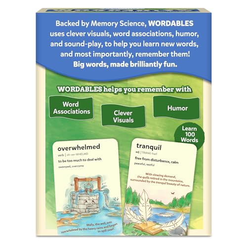 Educational Vocabulary Flash Cards for Kids