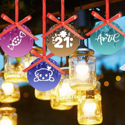 Glitter Transfer Sheets for Sublimation Blanks Mug Tumbler T