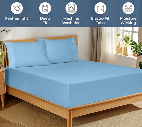 100% Organic Cotton Fitted Sheet