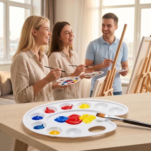 Update 30pcs Paint Tray Palettes (30 Count)