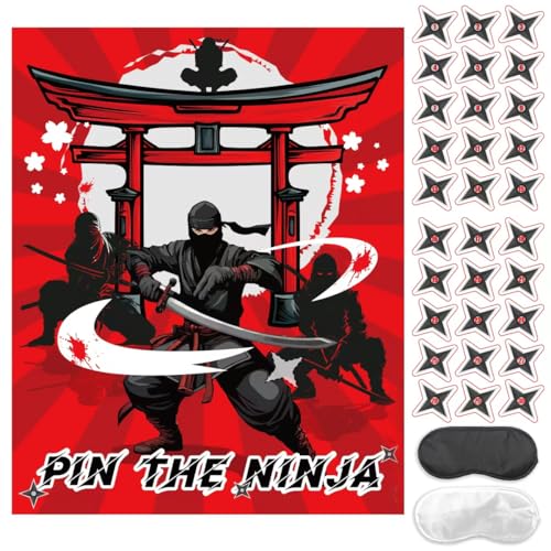 Ninja Warrior Party Games for Kids